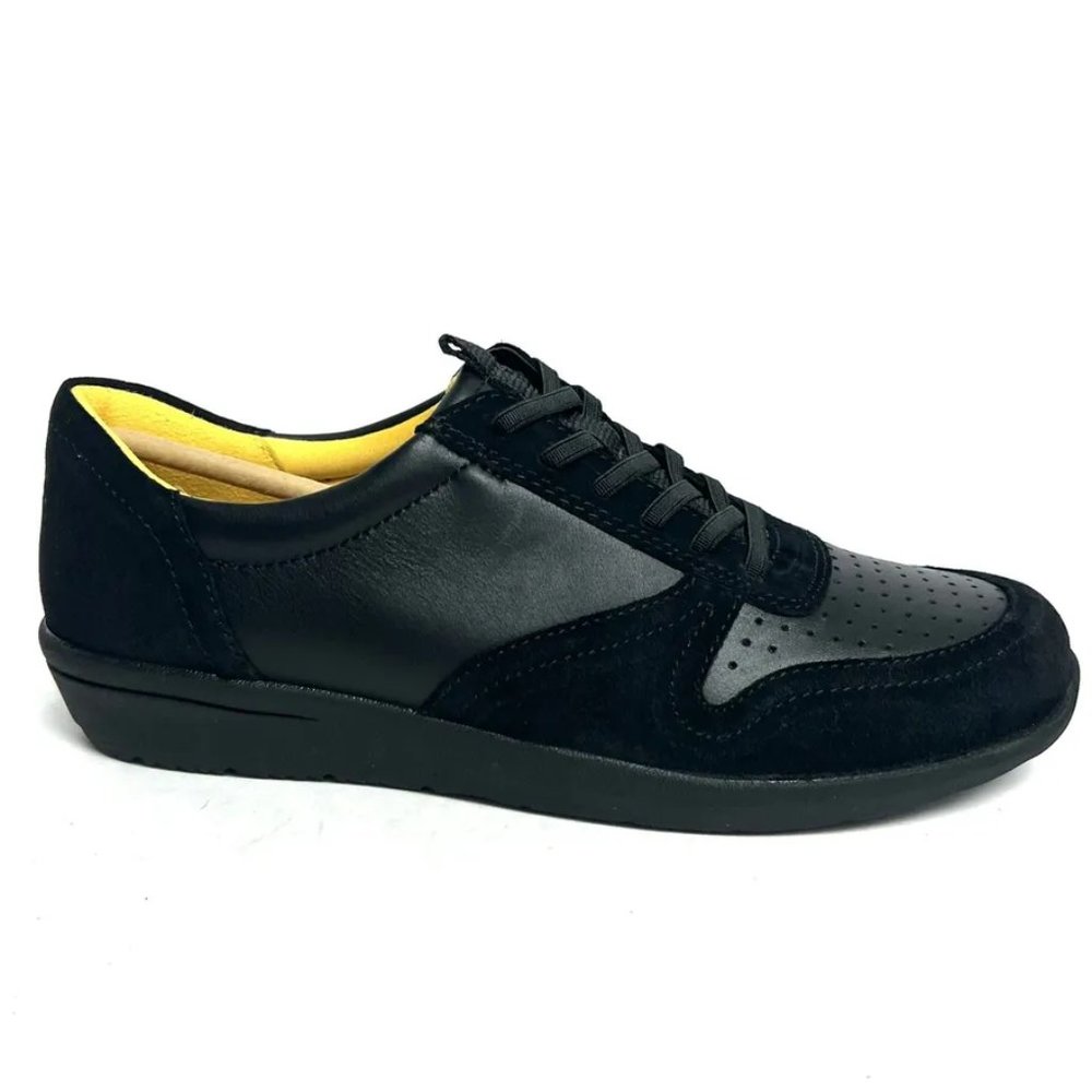 Vionic Womens Karigan Sneaker Black Size 6 M
